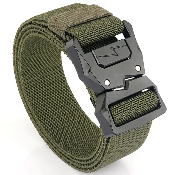 Lightning Tactical Buckle Men's Elastic Belt - Cotosen.com 