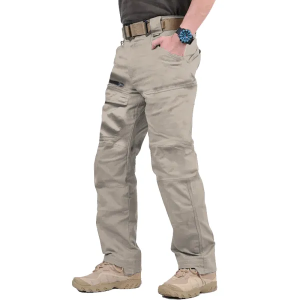 Men's Outdoor Multi-Pocket Tactical Cargo Pants - Elementnice.com 