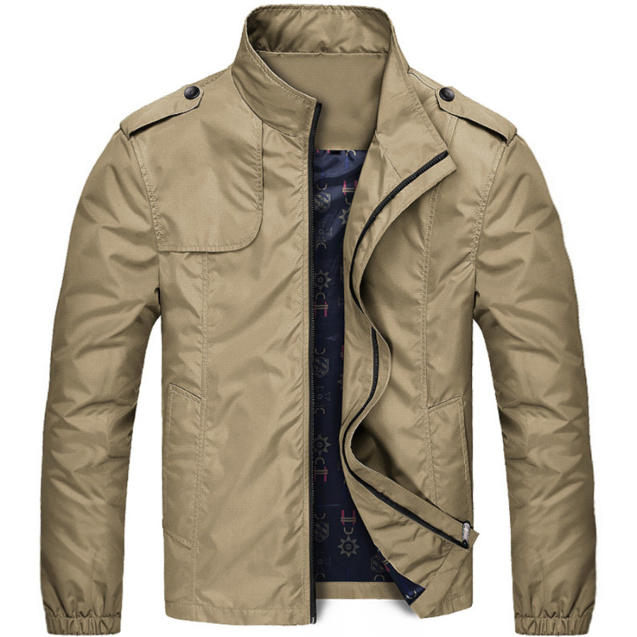 

Men's Outdoor Zip Casual Jacket