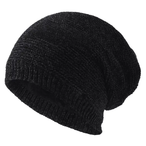Men's Outdoor Ear Protection Fleece Warm Wool Hat - Keymimi.com 