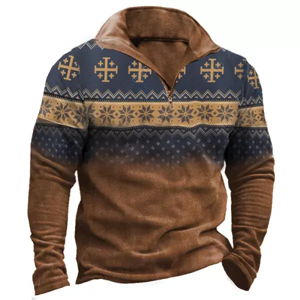 Men's Knights Templar Christmas Winter Sweatshirt Only $19.89 - Wayrates.com 