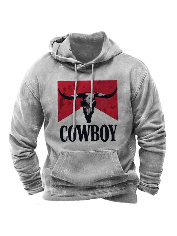 Men's Cowboy Hoodie - Ootdmw.com 