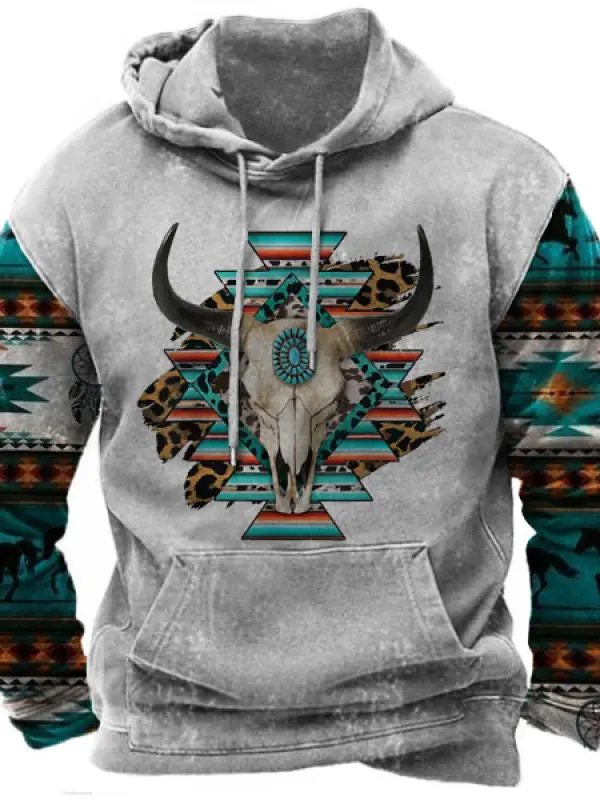 Men's Cowboy Hoodie - Pragmaace.com 