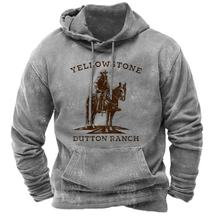 

Yellowstone Dutton Ranch Cowboy Men's Hoodie