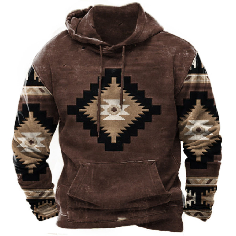 

Aztec Cowboy Men's Hoodie