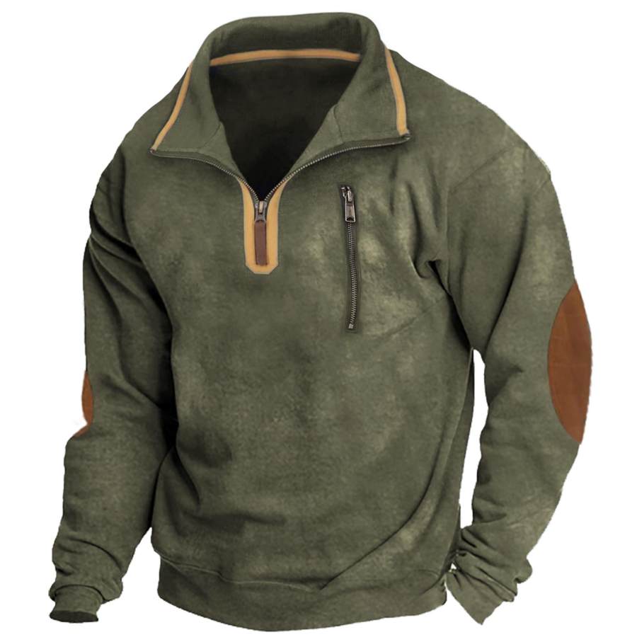 

Men's Outdoor Tactical Quarter Zip Sweatshirt
