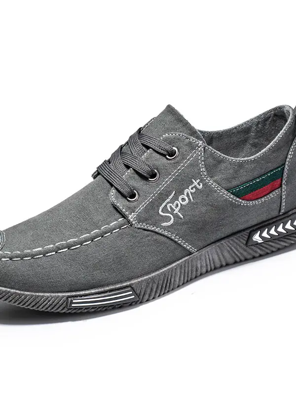Men's Outdoor Soft Breathable Canvas Oxford Shoe - Menwyx.com 