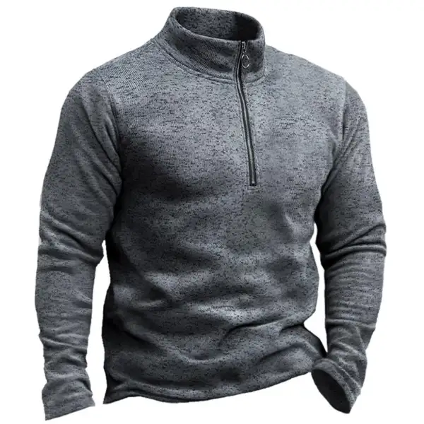 Men's Outdoor Quarter Zip Sweatshirt Only $30.89 - Wayrates.com 