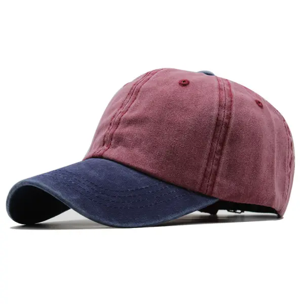 Men's Retro Contrast Wash Sun Hat Only $9.99 - Cotosen.com 