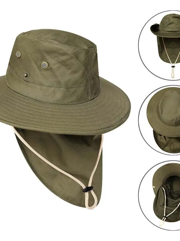 Men's Outdoor Mountaineering Camping Breathable Quick-Drying Sun Hat - Wantbright.com 