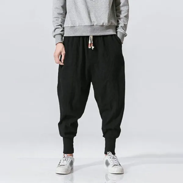 Japanese Style Loose Pants - Jumbochic.com 