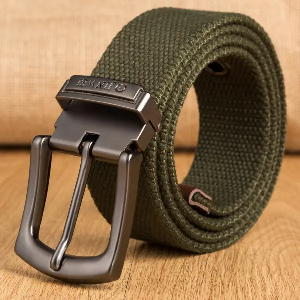 Men's Outdoor Thick Canvas Belt - Rabclub.com 