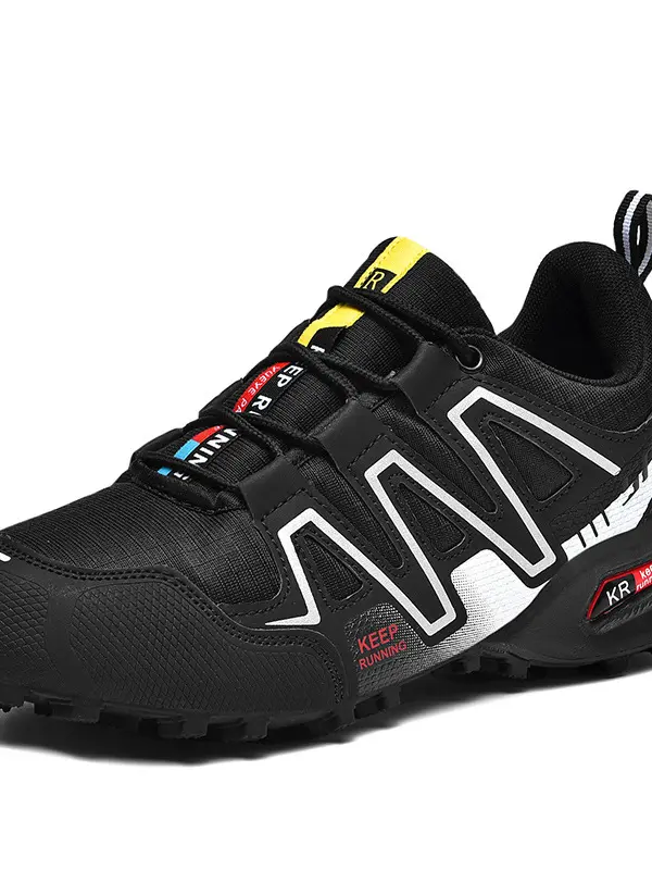 Men's Sneakers Shoes Mesh Breathable Anti Slip Hiking Shoes - Pragmaace.com 