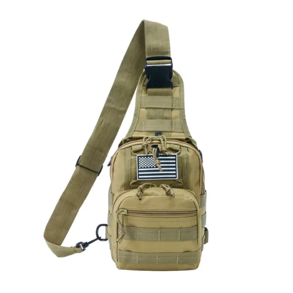 Army Bag Military Camouflage Oxford Cloth Diagonal Shoulder Bag Men's Messenger Bag Sports Outdoor Tactical Chest Bag - Elementnice.com 