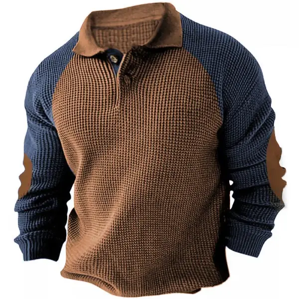 Men's Outdoor Raglan Sleeves Casual Polo Tee - Honeylop.chimpone.com 