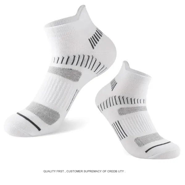 Men's Outdoor Sweat Absorbent Deodorant Low Top Shallow Socks - Elementnice.com 