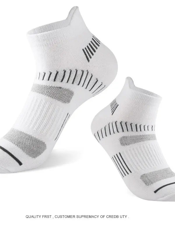 Men's Outdoor Sweat Absorbent Deodorant Low Top Shallow Socks - Menwyx.com 