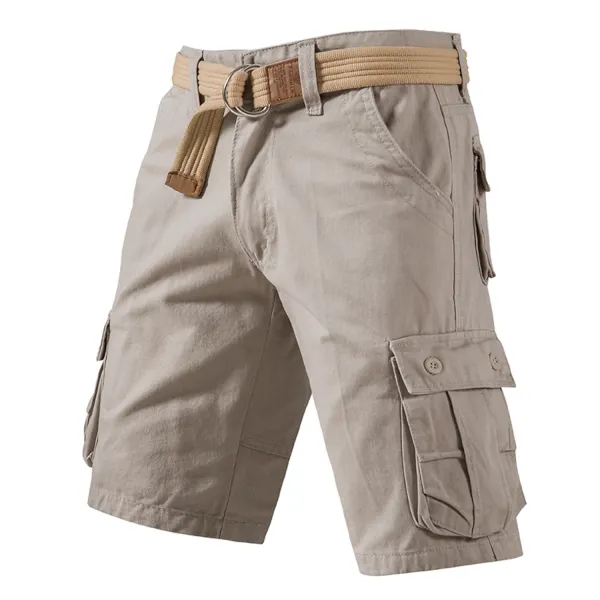 Men's Casual Loose Multi-Pocket Overalls Tactical Pants - Elementnice.com 
