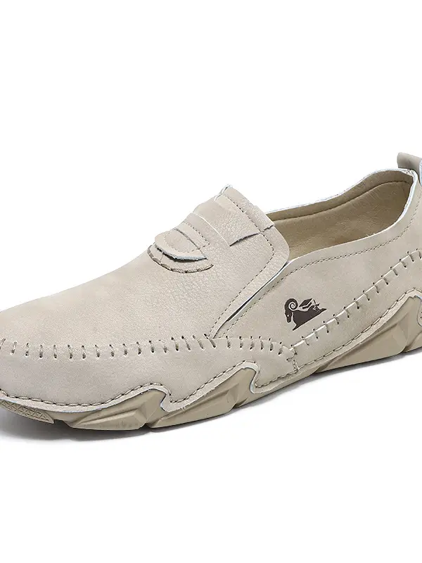 Men's Ram Microfiber Leather Soft Breathable Sneakers Casual Shoes Octopus Sole - Pragmaace.com 