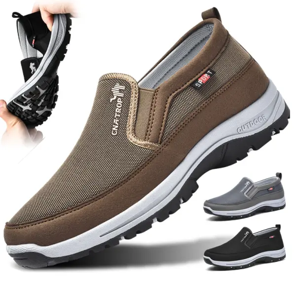 Men's Mesh Stitching Soft Breathable Sneakers Casual Shoes - Cotosen.com 