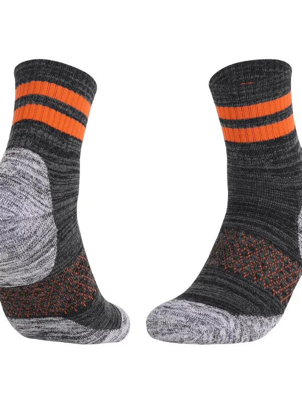 Outdoor Sports Socks Thickened Towel Bottom Hiking Socks Sweat-Absorbent Mid-calf Sports Running Socks - Pragmaace.com 