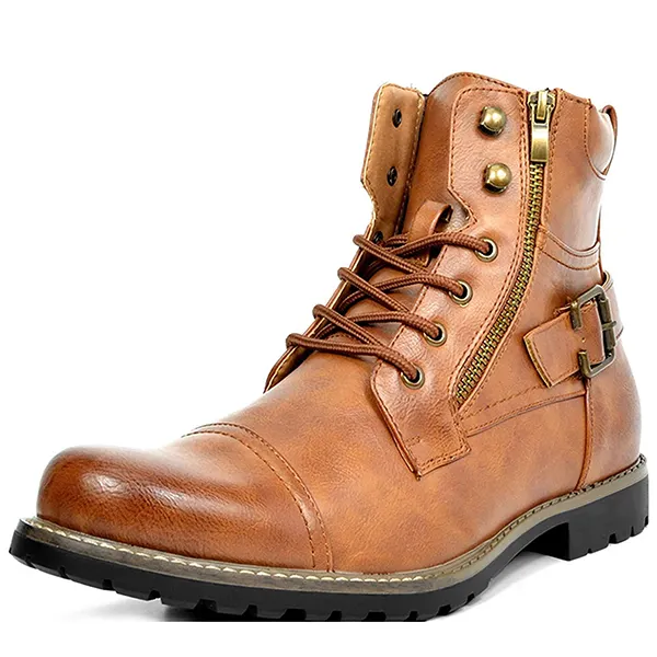 Men's Telegraph Boot Retro High-top Motorcycle Martin Boots - Elementnice.com 