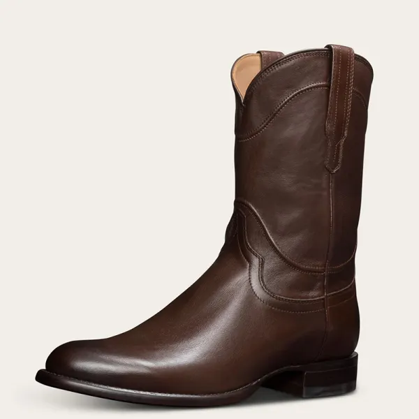 Men's Western Mid-calf Boots Chelsea Martin Boots Blundstone Dupe Boots - Elementnice.com 