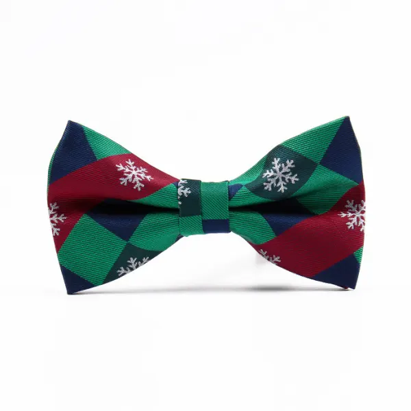 Men's Christmas Jacquard Fashionable Casual Bow Tie Only $13.89 - Wayrates.com 