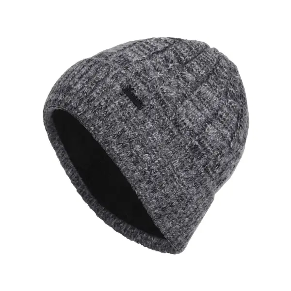 Men's Outdoor Twist Knitted Plus Fleece Hat - Elementnice.com 