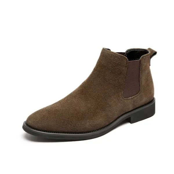 Men's Retro Martin Chelsea Boots Walking Shoes - Manlyhost.com 