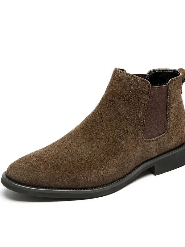 Men's Retro Martin Chelsea Boots Walking Shoes - Pragmaace.com 