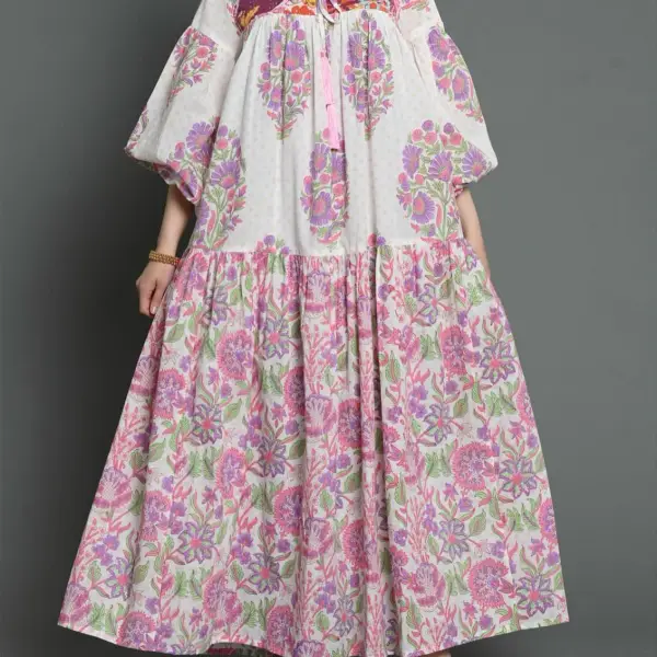 Stylish Printed Ramadan Abaya Dress Only $54.99 - Elementnice.com 