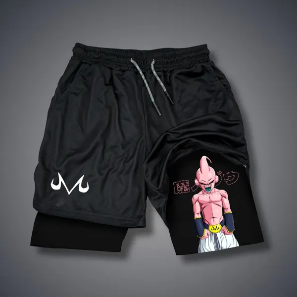 Dragon Ball Majin Buu Performance Shorts - Spiretime.com 