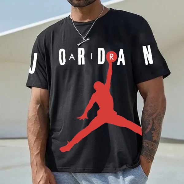 Jordan Printed T-shirt - Ootdyouth.com 