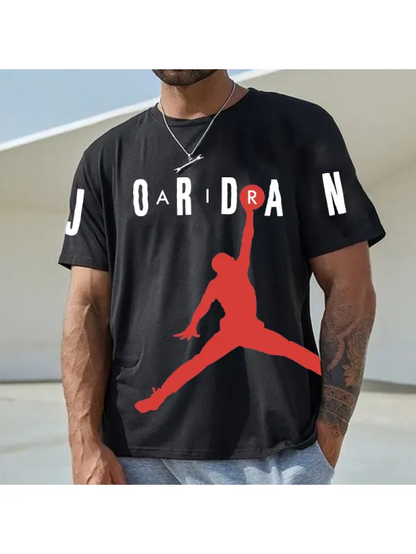 Jordan Printed T-shirt - Ootdmw.com 