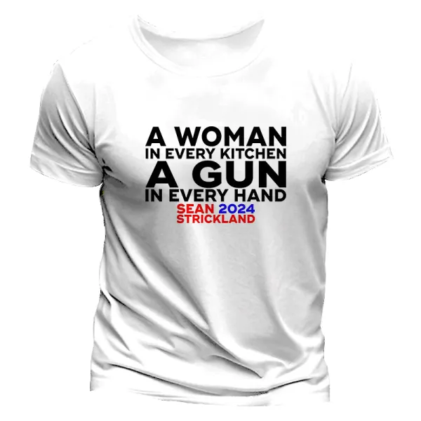 Unisex Election 2024 Republican Sean Strickland Funny T-shirt Only $18.99 - Manlyhost.com 
