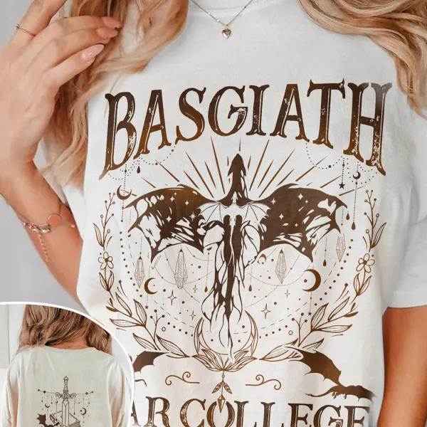 Basgiath War College Patten Shirt - Cotosen.com 