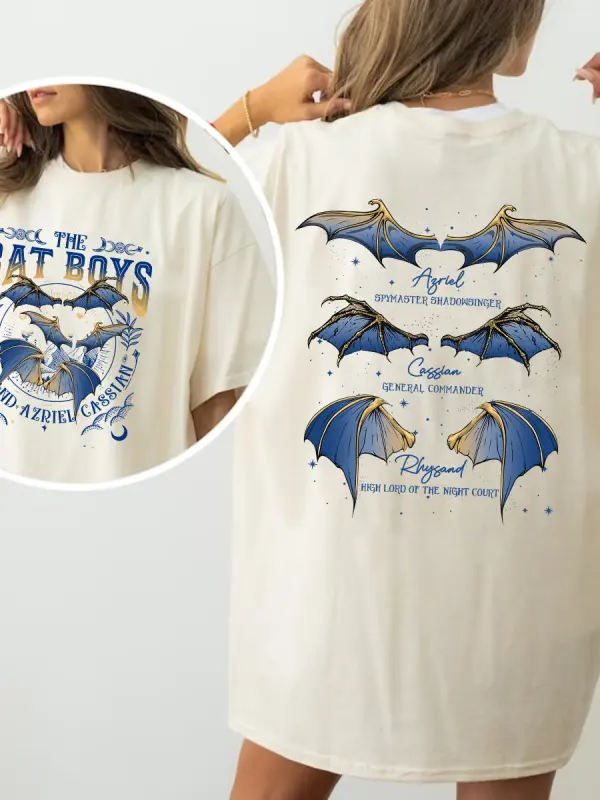 The Bat Boys Acotar Tshirt - Simplyion.com 