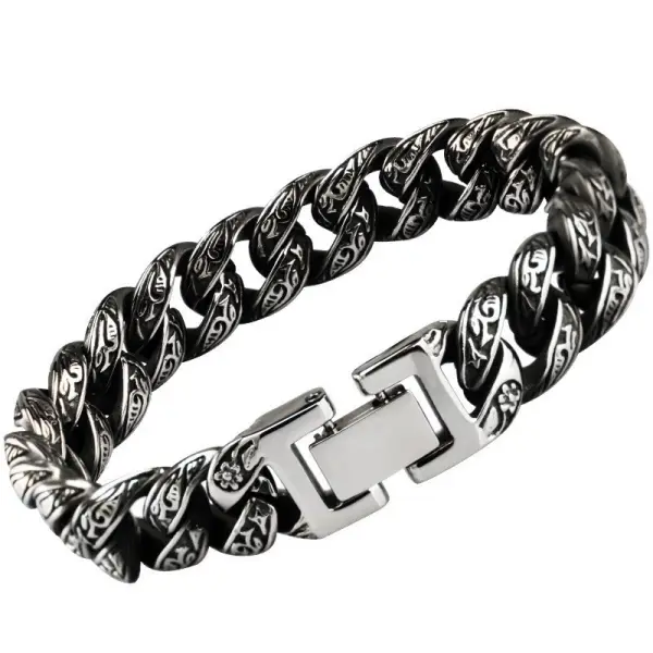 Punk Rock Hip Hop Adjustable Bracelet Totem Bracelet - Elementnice.com 