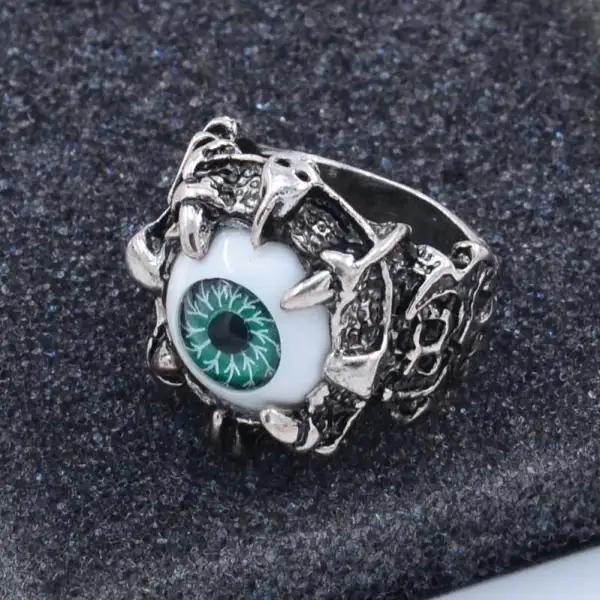 Punk Rock Anime Eye Ring Rock Hip Hop Punk Style Only $3.99 - Elementnice.com 