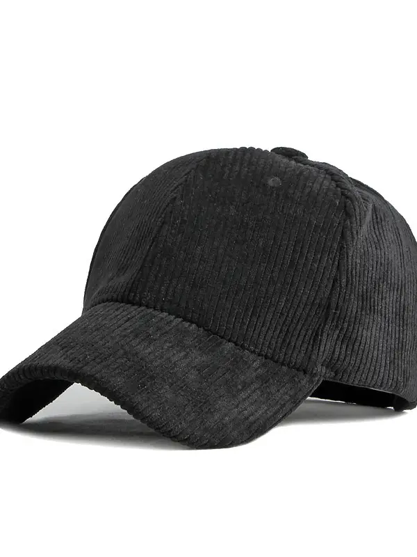 Unisex Corduroy Baseball Cap - Menbarn.com 