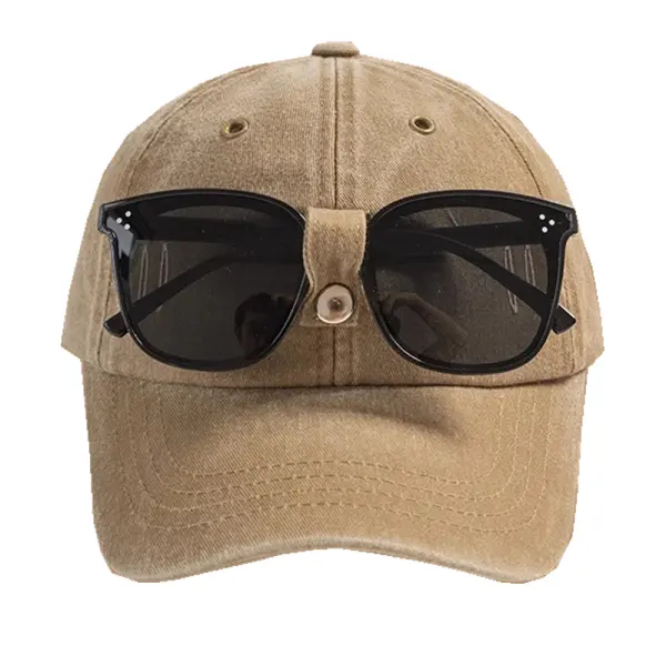 Reverse Spectacles Peaked Cap Sunglasses Baseball Cap - Elementnice.com 