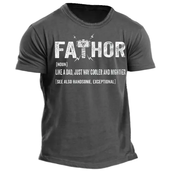 Father's Day Gift Men's Father's Day Viking Dad Gift T Shirt - Ootdyouth.com 