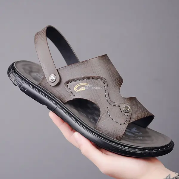 Men's Beach Outdoors Shoes With Soft Soled Sandals - Rabclub.com 