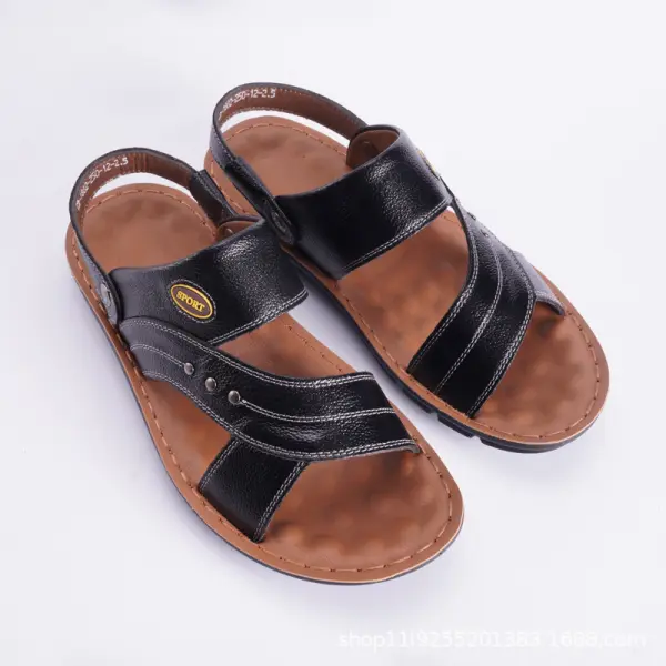 Men's Beach Outdoors Shoes With Soft Soled Sandals - Elementnice.com 