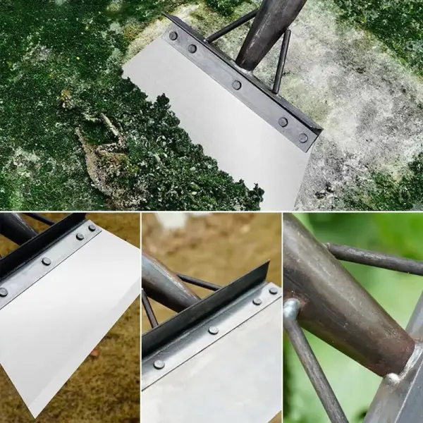 Multifunctional Outdoor Garden Shovel With Glove Garden Cleaning Shovel Steel Fl - Cotosen.com