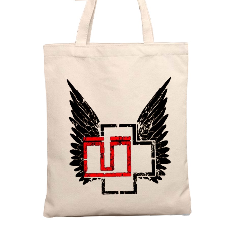 

Rammstein Rock Punk Skull Casual Tote Bag Canvas Bag