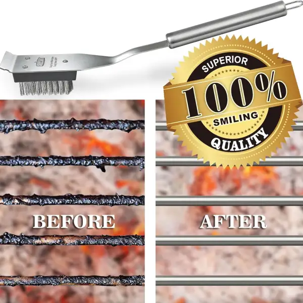Grill Brush Wire BBQ Grill Brush Grill Cleaning Brush Grill Cleaner Brush - Cotosen.com
