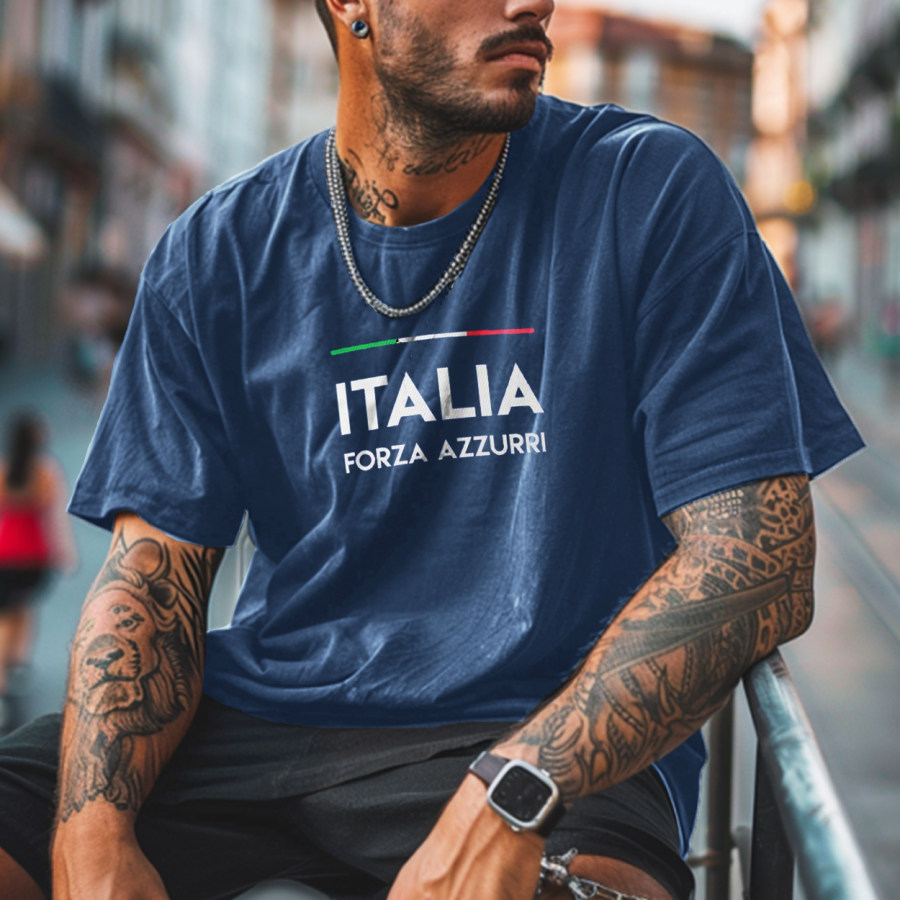 

Unisex Vintage Italian Football T-Shirt