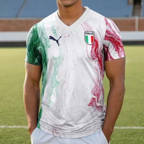 Men's Football Italia Quick Drying Jersey - Cotosen.com